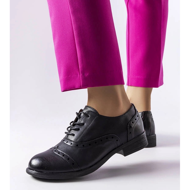 Chaussures noires LS5379 Noir le noir 1