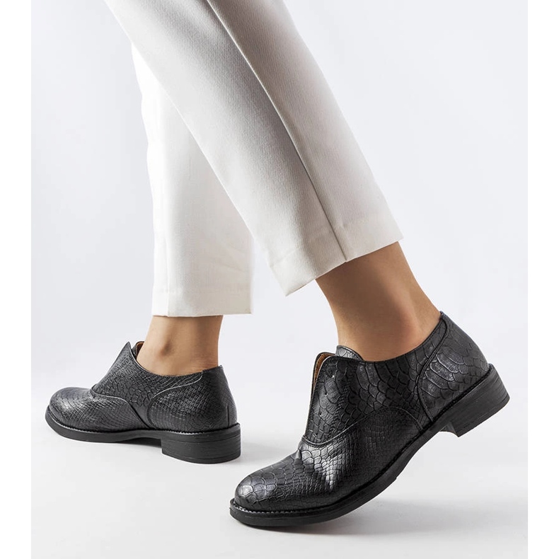 Chaussures noires LS5379 Noir le noir 1