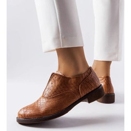 Chaussures marron LS5379 Taupe brun 1