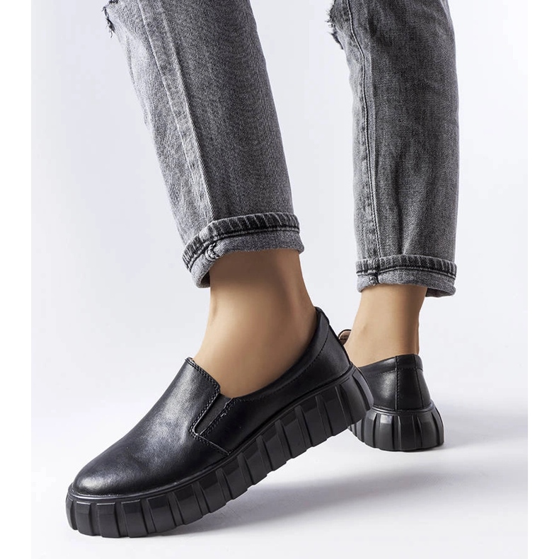 Derbies noires LS5379 Taupe le noir 1