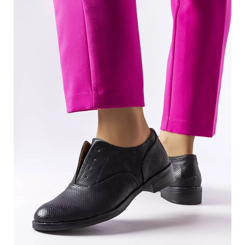 Chaussures noires LS5379 Noir 1