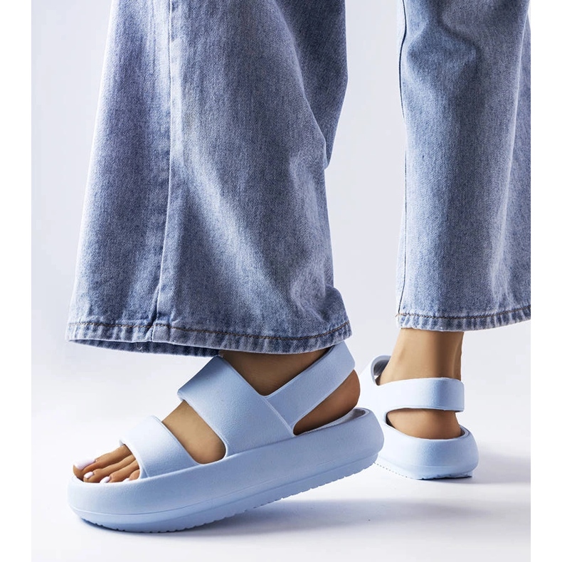 Sandales Émond bleu 1