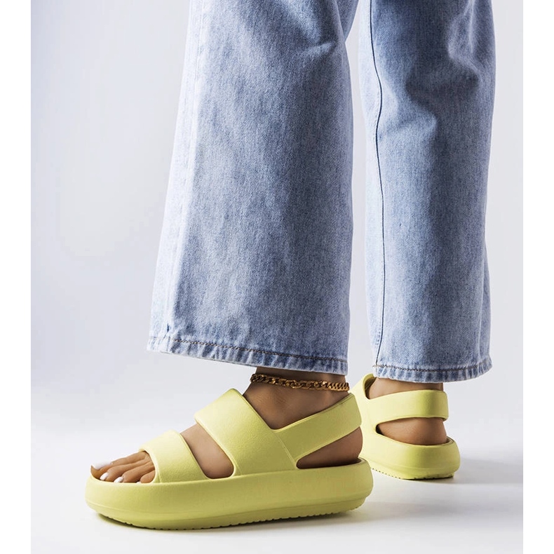 Sandales Émond vertes 1