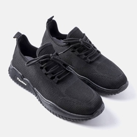 Baskets homme Benjamin noires 1