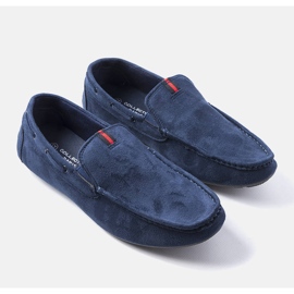 Mocassins homme Nashville marine bleu 1