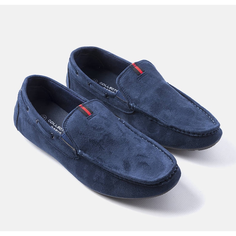 Mocassins homme Nashville marine bleu 1
