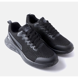 Vinceza Baskets homme Vincez noires le noir 1