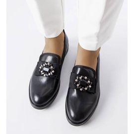 Brogues noires avec l'application Béland le noir 2