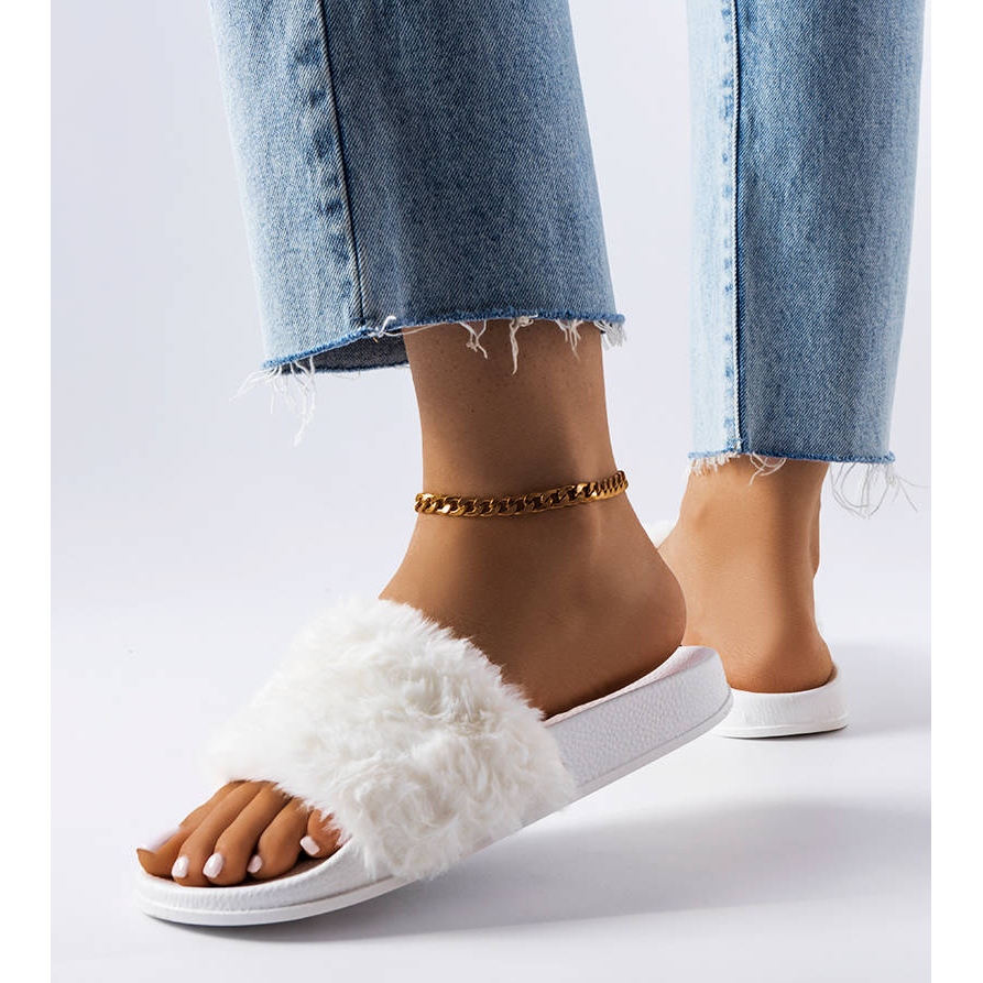 Claquette avec de la fourrure shop