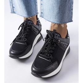 Baskets Vinceza noires 1