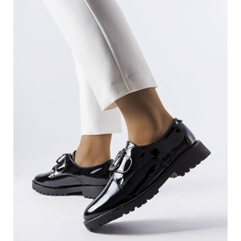 Chaussures laquées noires à boucle Jarisile le noir 2 Chaussures laquées noires à boucle Jarisile le noir 2