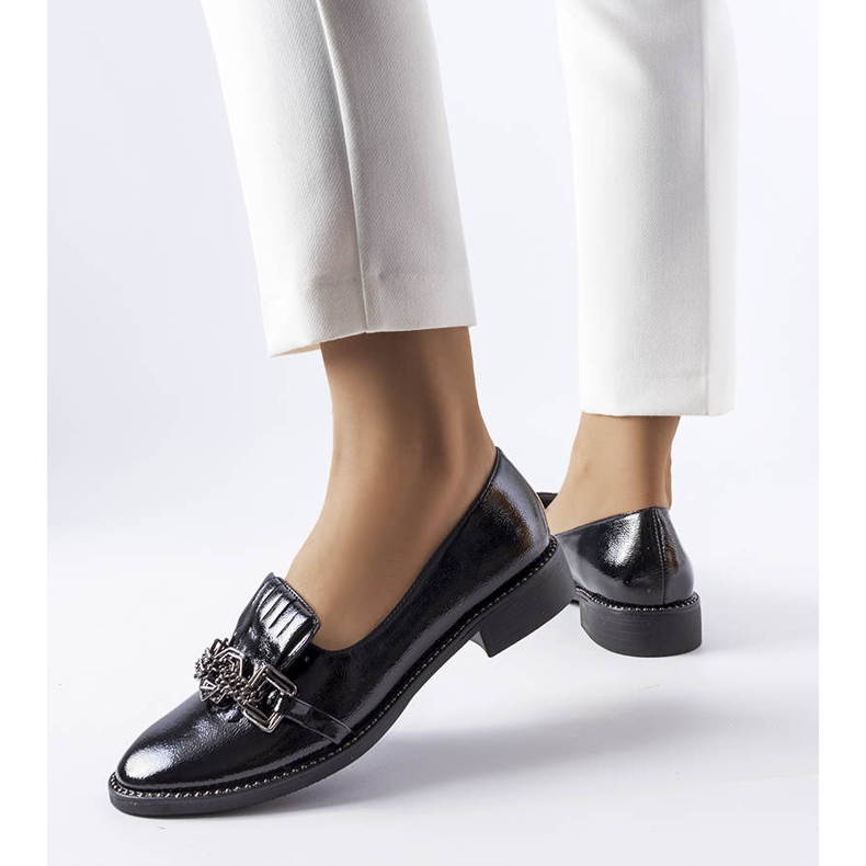 Chaussures laquées noir butternut le noir 1