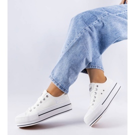 Baskets blanches de Lee Cooper LCW-22-31-0842L 1