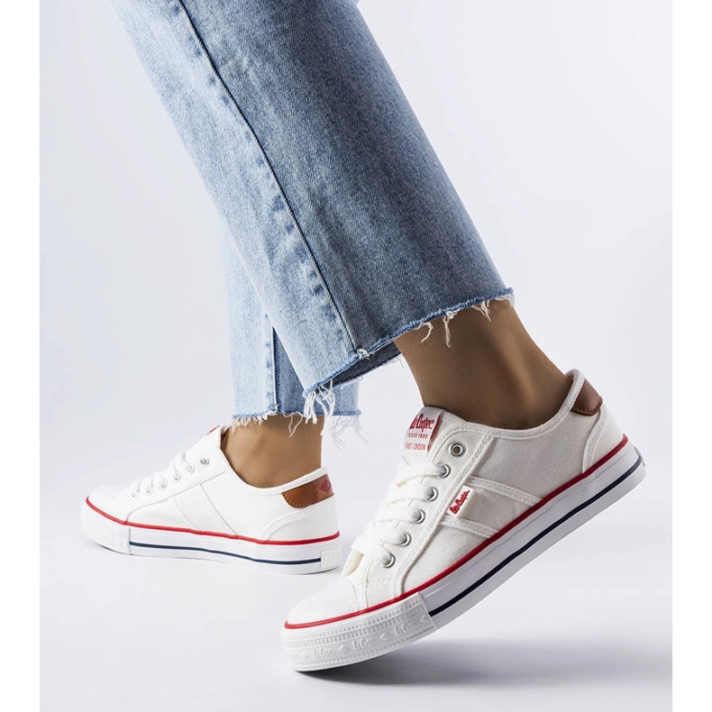 Baskets blanches Lee Cooper LCW-22-31-0862L 1