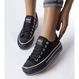 Baskets noires Lee Cooper LCW-22-31-0843L 1