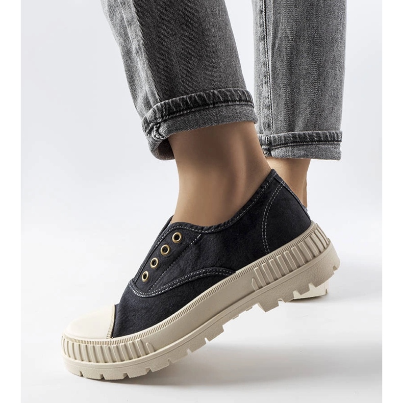 Baskets noires de Walton 1