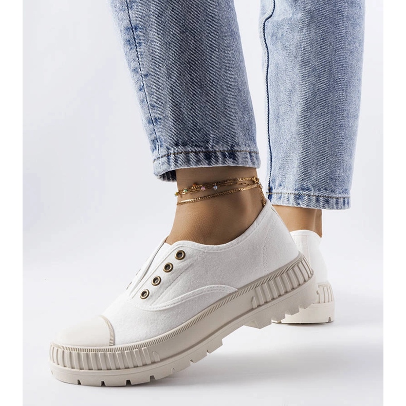 Baskets blanches de Walton 1