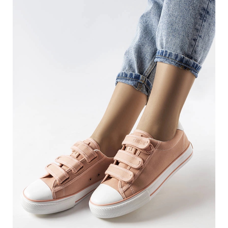 Baskets roses à scratch Big Star LL274A200 1