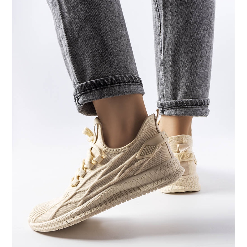 Baskets beiges de Big Star LL274714 1 Baskets beiges de Big Star LL274714 1