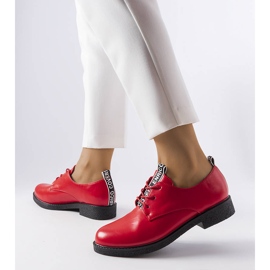 Chaussures basses rouges LS5379 Rouge 1