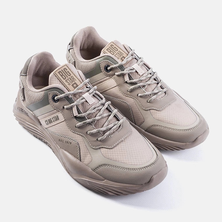 Chaussures de sport beiges Big Star LL174151 1 Chaussures de sport beiges Big Star LL174151 1