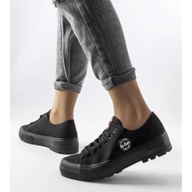Baskets noires Lee Cooper LCW-23-44-1652L 1