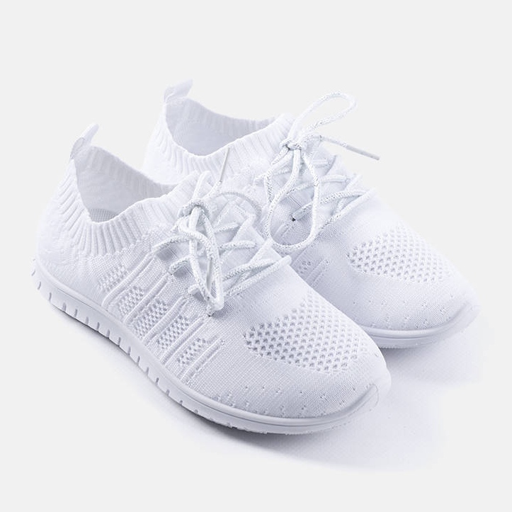 Baskets blanches enfant Waycross 1