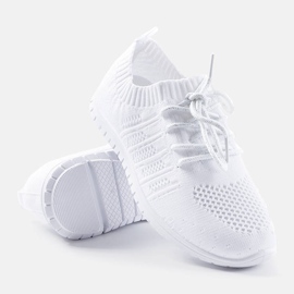 Baskets blanches enfant Waycross 2