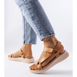 Sandales de sport beiges Heron 1