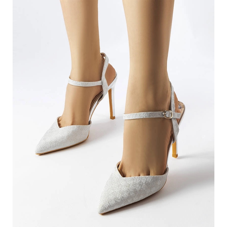 Talons brillants argentés Gallia 1