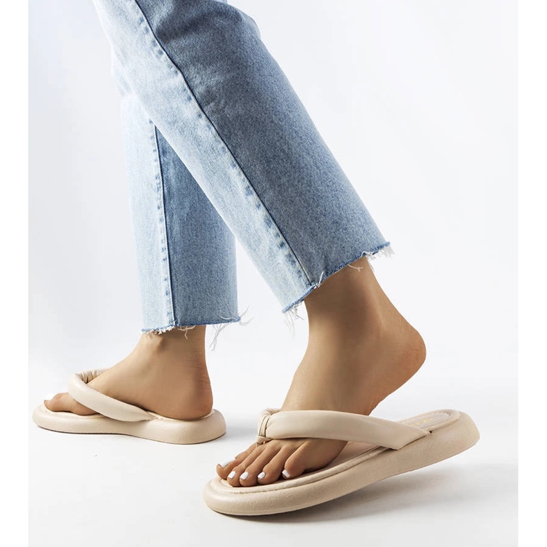 Sandales épaisses beiges Smithfield 2