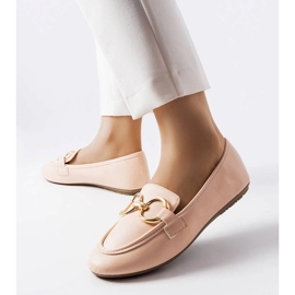 Mocassins Couturier beiges femme 1
