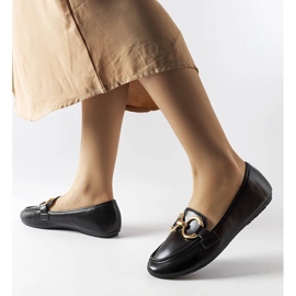 Mocassins Couturier femme noirs le noir 1