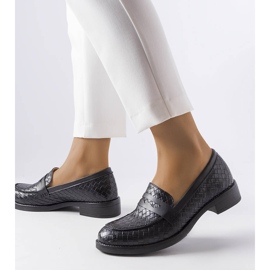 Mocassins noirs Deich le noir 1