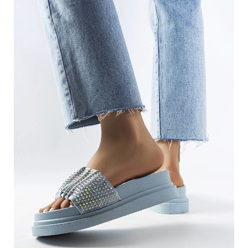 Curseurs bleus avec zircons cubiques de Franet 2