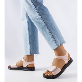 Sandales roses à tige décorative de Phillip 1