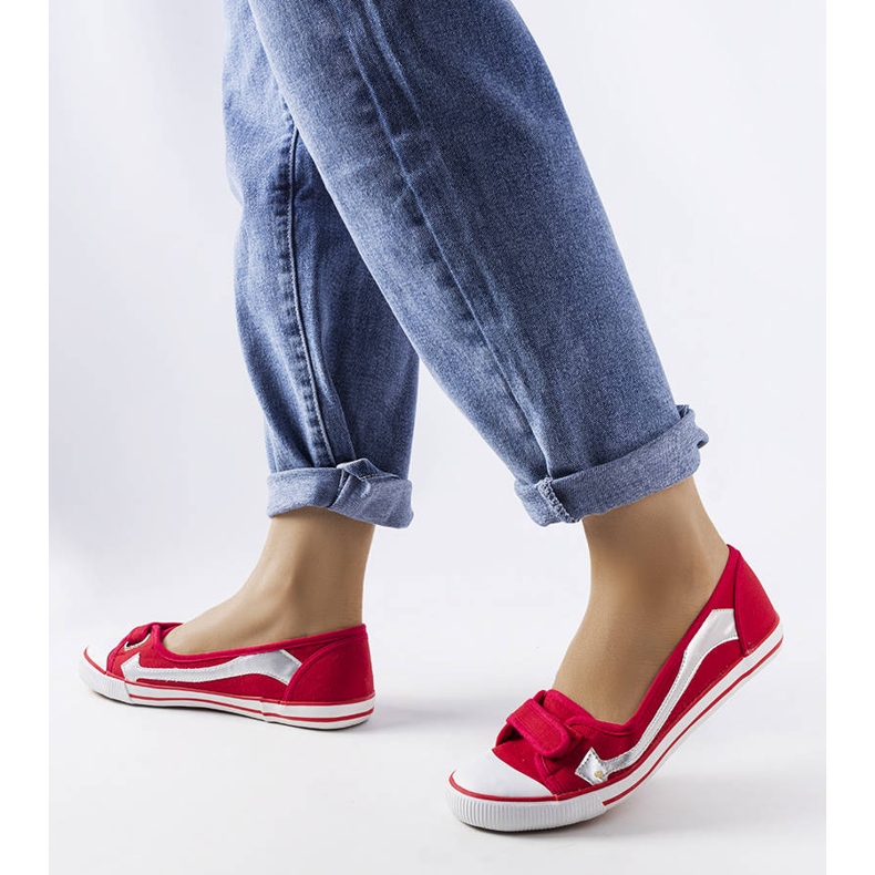 Baskets en textile rouge de Winifred 1