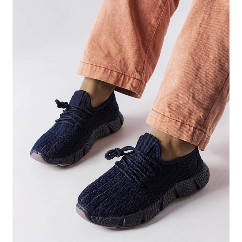 Inna Baskets de sport bleu marine Élodie 1 Inna Baskets de sport bleu marine Élodie 1