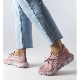 Inna Baskets de sport roses d'Élodie 1