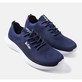Lee Cooper Chaussures de sport pour hommes bleues LCW-22-32-1212M 1