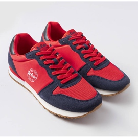 Lee Cooper LCW-22-31-0854M baskets rouges 1