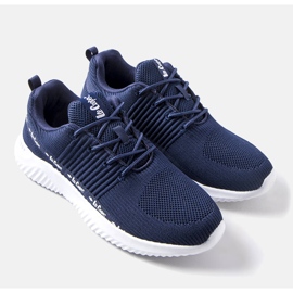 Lee Cooper Chaussures de sport pour hommes bleues LCW-22-32-1217M 1