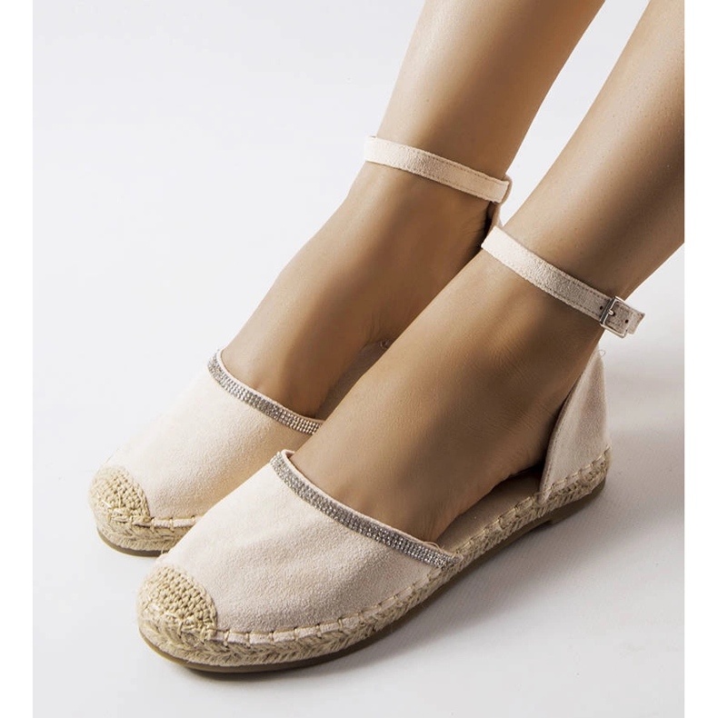 Espadrilles beiges de Licia 1