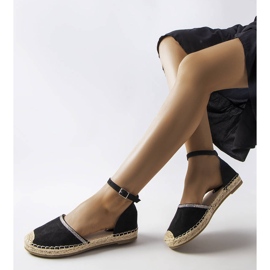 Espadrilles noires Licia 1