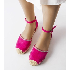 Espadrilles roses Licia 1 Espadrilles roses Licia 1
