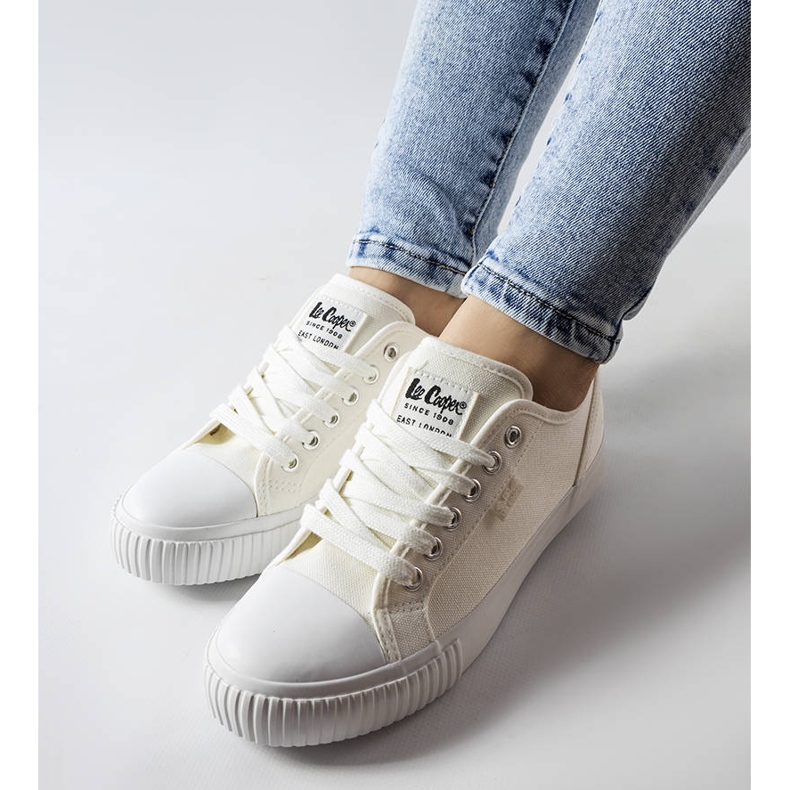 Baskets blanches Lee Cooper LCW-22-31-0845L 1