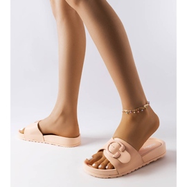 Inna Claquettes beiges à boucle de Généreux 2