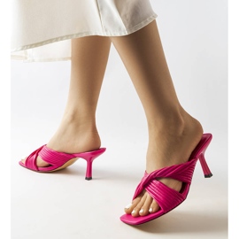 Inna Sandales à talons roses Seiler 2 Inna Sandales à talons roses Seiler 2