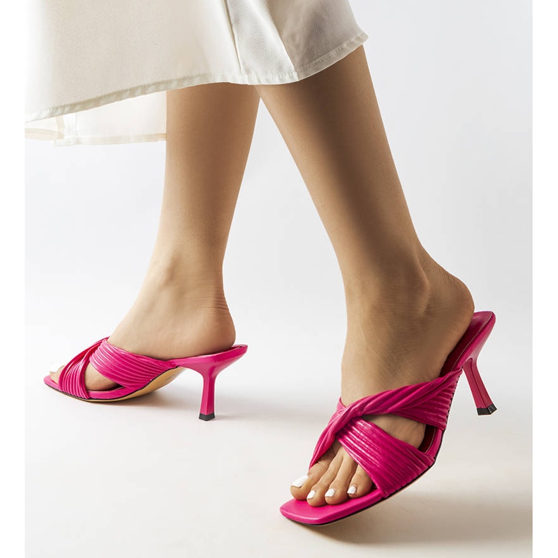 Inna Sandales à talons roses Seiler 2 Inna Sandales à talons roses Seiler 2