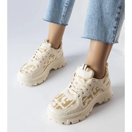 Baskets chunky beiges Brunswick 1